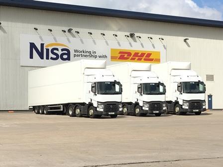 Transdek DHL 3trucks