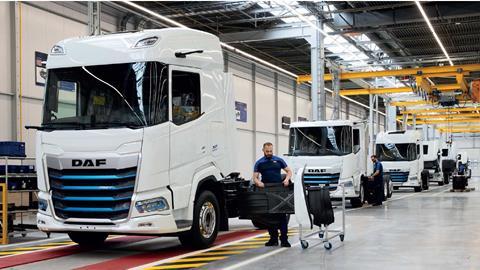 DAF Production line