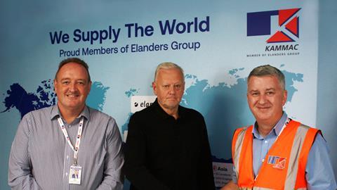 Barry Bown (M) with CEO Ged Garabini (R) and Lee Crank Director of Business Development (L)_