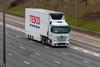 Tesco lorry on the M1