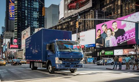 Fuso eCanter electric truck